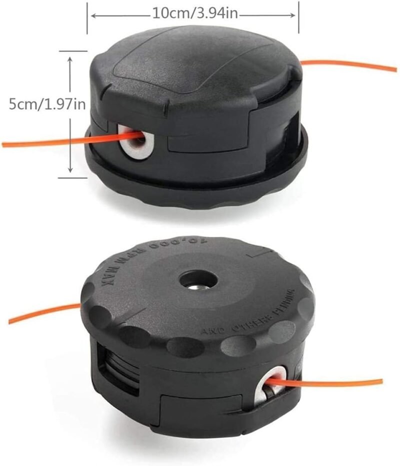 String Trimmer Head SRM-225 FOR Echo Eater Speed-Feed 400 SRM-230 SRM-210 SRM2100 SRM225 PAS210 PAS225 PAS230 PAS260 Shiandaiwa T195S T220 T222 T230 T231 Fit Most Echo SRM Straight Axle Trimmer - Image 8