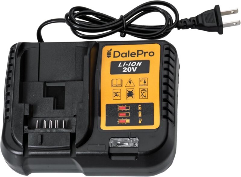 Cordless Impact Wrench 1/2 inch for DeWalt 730Ft-lbs 1000N.m - Includes 20v Battery, Charger and 1/2-5 Socket + Extension - Image 8