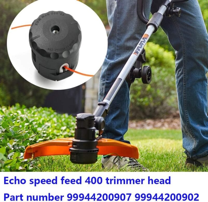 String Trimmer Head SRM-225 FOR Echo Eater Speed-Feed 400 SRM-230 SRM-210 SRM2100 SRM225 PAS210 PAS225 PAS230 PAS260 Shiandaiwa T195S T220 T222 T230 T231 Fit Most Echo SRM Straight Axle Trimmer - Image 4