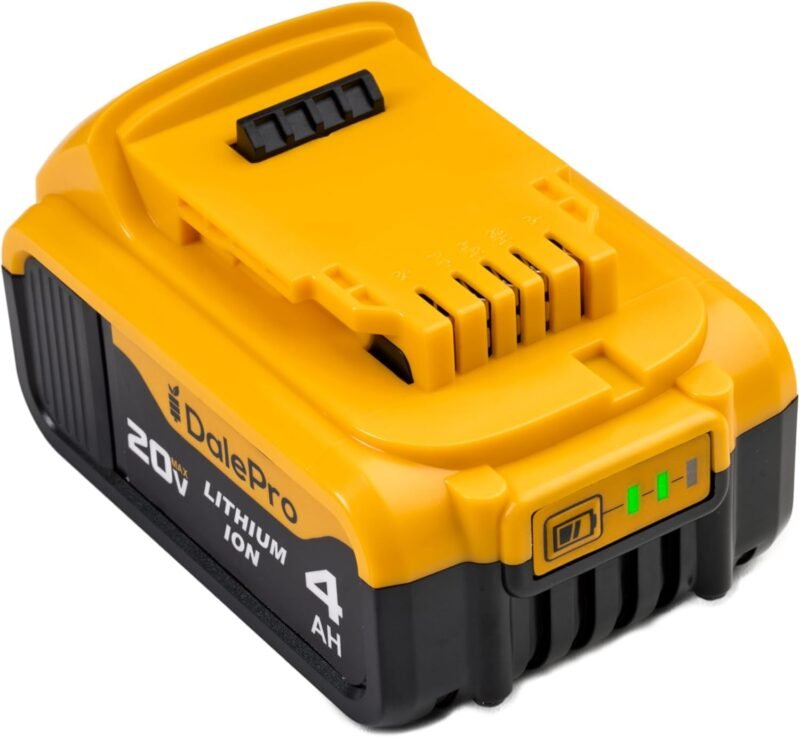 Cordless Impact Wrench 1/2 inch for DeWalt 730Ft-lbs 1000N.m - Includes 20v Battery, Charger and 1/2-5 Socket + Extension - Image 9