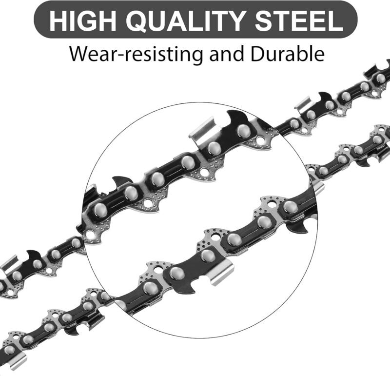 2 Pack 14 Inch Chainsaw Chains 3/8 LP .050" 52 Drive Links Fits Craftsman/Sears, Echo, McCulloch, Poulan, Homelite, Ryobi (Copy) - Image 5