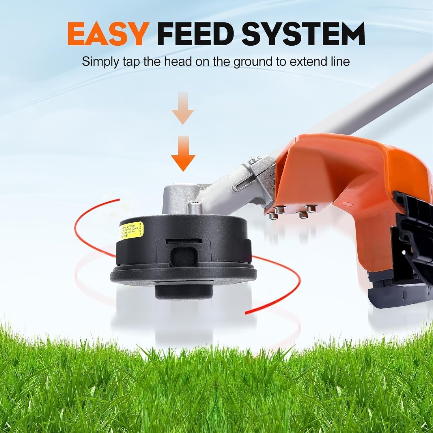 AutoCut 25-2 Trimmer Head for Stihl FS 90R FS55 FS 55R FS56 FS56RC FS70 FS70R FS80 FS80R FS90 FS100RX FS110 FS110RX FS130 FS130R FS240 FS250 String Trimmer Replace 4002 710 2191 - Image 5